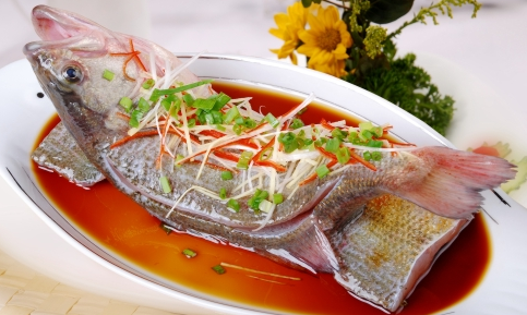 清蒸长江野生鲈鱼